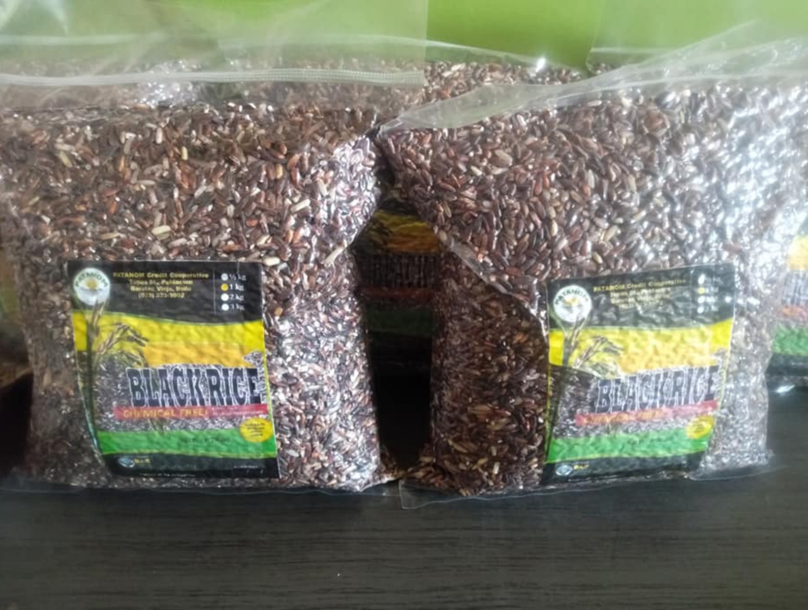 Pigmented Black Rice